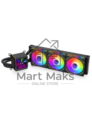 СВО для процессора LIAN LI Galahad II LCD SL-INF G89.GA2ALCD36INB.00 черный 120мм алюминий+медь 1200rpm 29db 4-pin