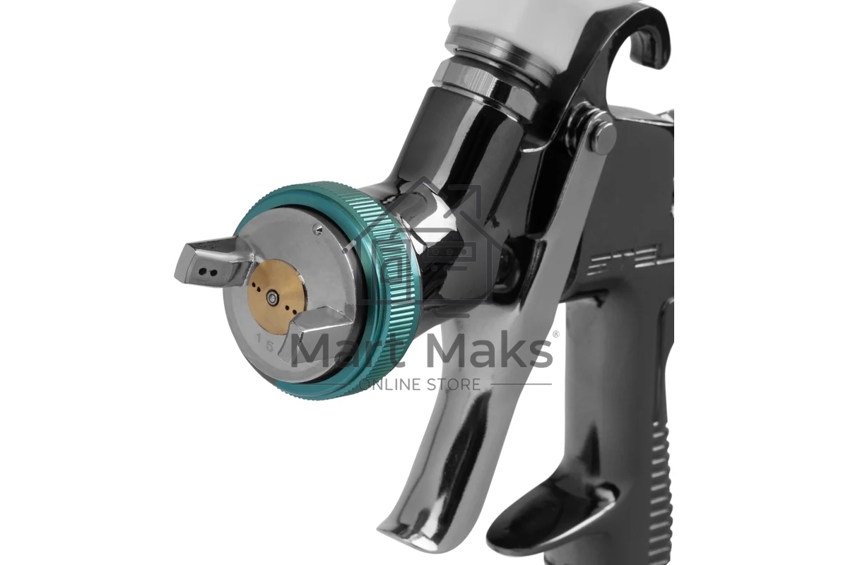 Краскопульт пневматический STELS ag 950 lvlp 57367профессиональный гравитационный