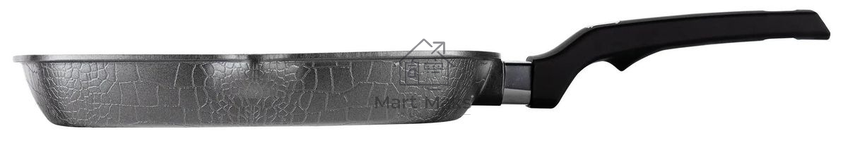 Сковорода-гриль Rondell Escurion Grey RDA-1124, 28см, без крышки, серый