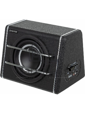 Сабвуфер автомобильный Digma DCS-80 150Вт активный (20см/8
