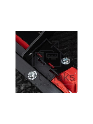 Лежак ремонтный Matrix на 6-ти колесах 1030 х 440 х 120 мм поднимающийся подголовник