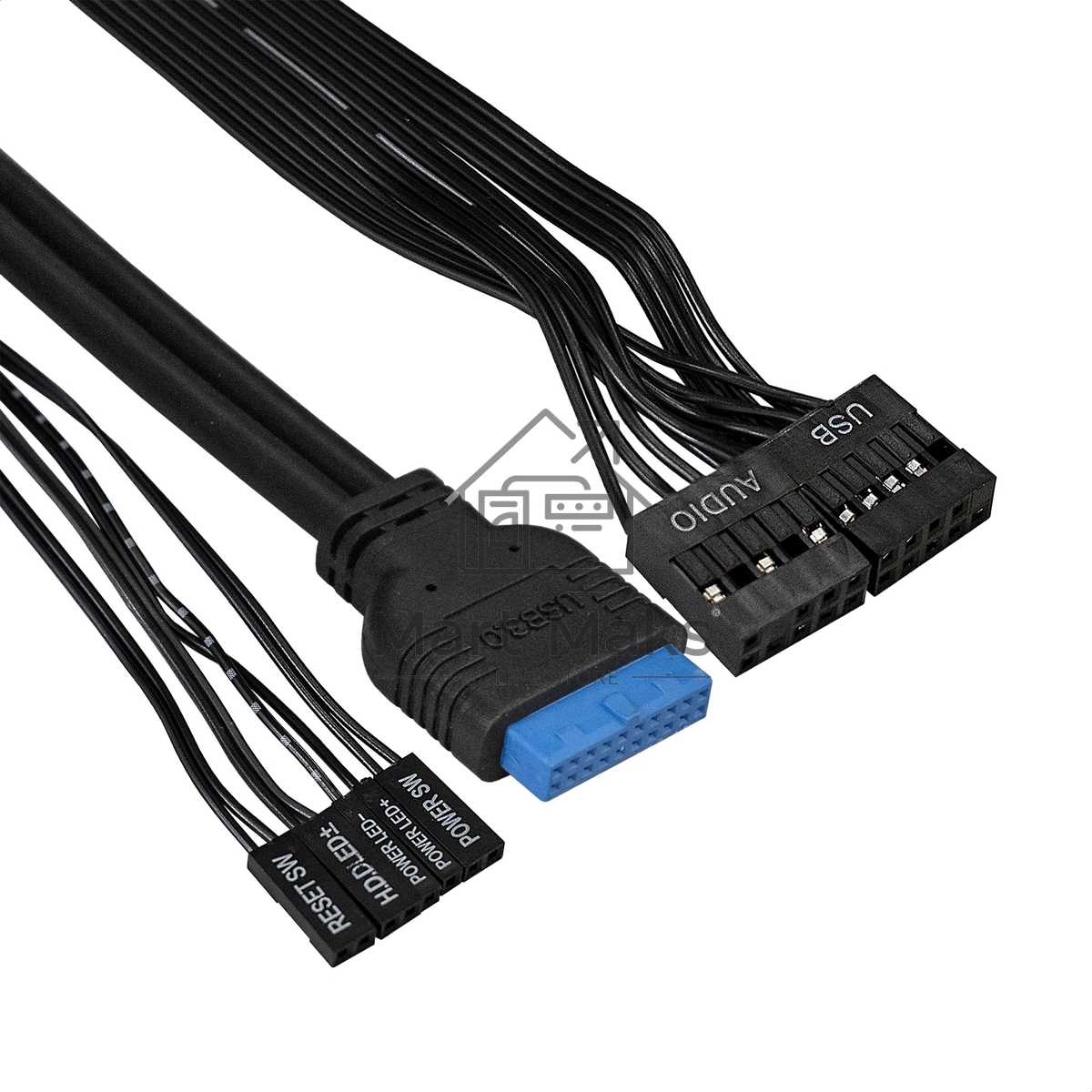 Компьютерный корпус Miditower ExeGate XP-340U-XP400 (ATX, XP400 с вент. 12см, 1*USB+2*USB3.0, аудио)