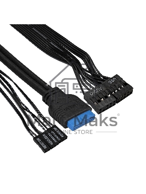 Компьютерный корпус Miditower ExeGate XP-340U-XP400 (ATX, XP400 с вент. 12см, 1*USB/2*USB 3.0, аудио)