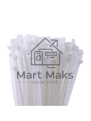 Стяжки нейлоновые 100 шт Deli DL506151 5*300мм