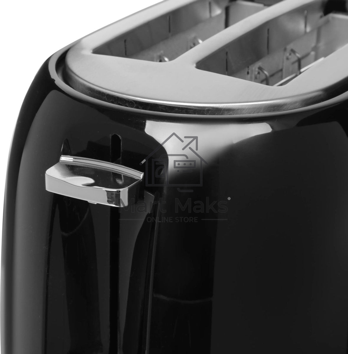 Тостер Centek СТ-1432 черный/стальной