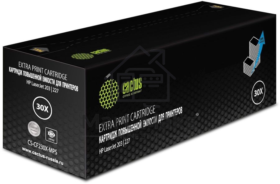 Картридж лазерный Cactus CS-CF230X-MPS черный (5000стр.) для HP LJ 203/227