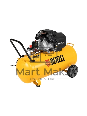 Компрессор воздушный Denzel DKV2200/100,Х-PRO (58079) 2.2 кВт, 400 л/мин, 100л