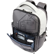 Рюкзак мужской Piquadro Wollem Rubber CA6239W129W/GRN серый/черный полиуретан