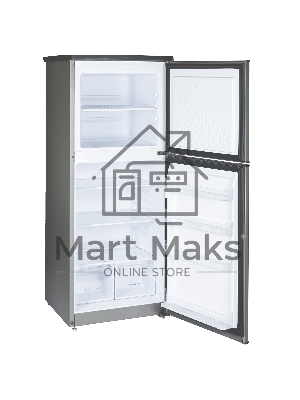 Холодильник Бирюса W553 графит двухкамерный 160/70л морозилка сверху автоматическое оттаивание