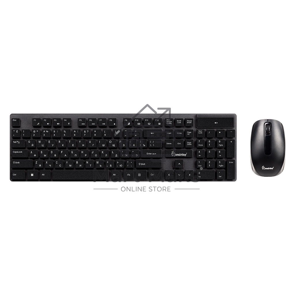 Комплект клавиатура+мышь Smartbuy серия ONE 400AG черный (SBC400AGK) /10.  