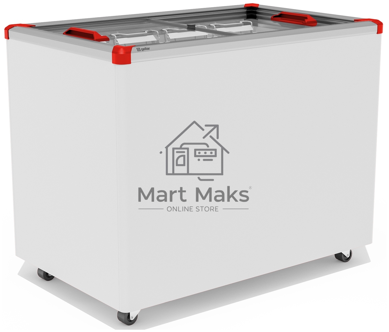 Морозильный ларь FROSTOR GELLAR FG 350 C красный