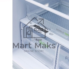 Холодильник Бирюса М6131 металлик двухкамерный 210/135 л морозилка снизу, автоматическое оттаивание