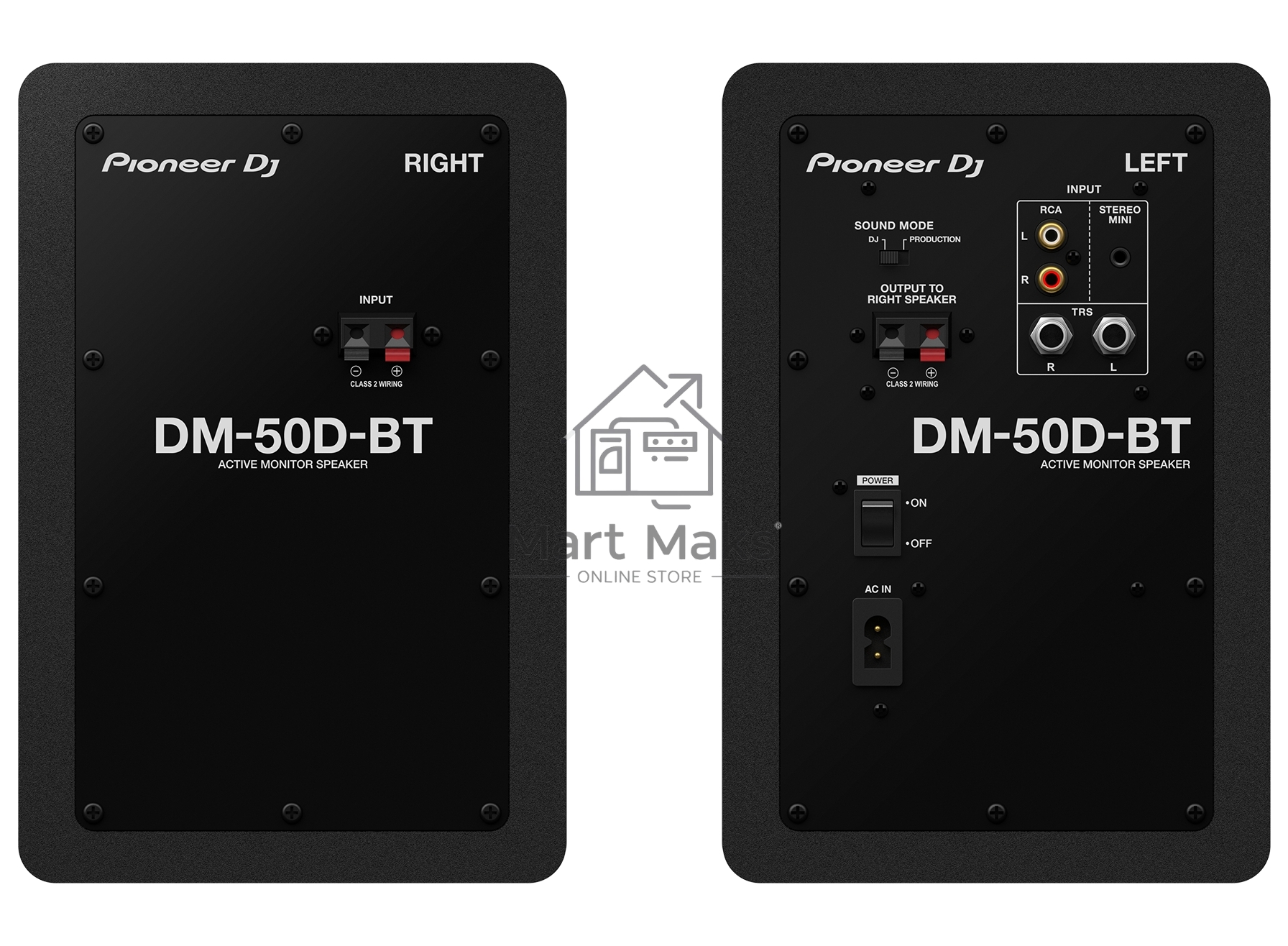 Студийные мониторы Pioneer DJ DM-50D-BT