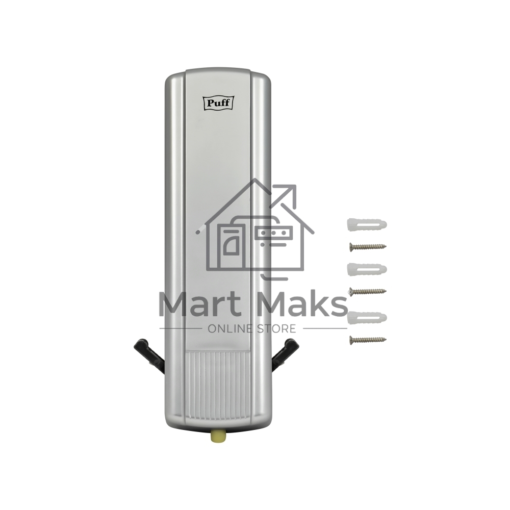 Дозатор для мыла Puff-8110S 350 мл, хром, ABS-пластик