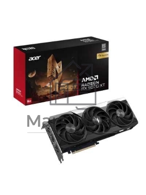 Видеокарта Acer RX9070XT NITRO OC 16Gb GDDR6 256bit 3xDP HDMI 3FAN RTL