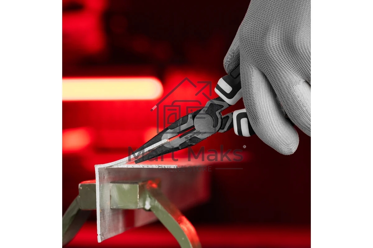 Длинногубцы Matrix прямые 165 мм усиленная система, PRO