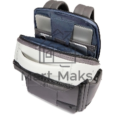 Рюкзак мужской Piquadro Wollem Rubber CA6239W129W/GRN серый/черный полиуретан