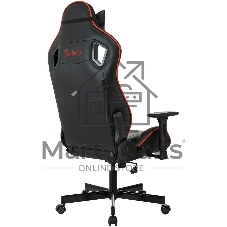 Кресло игровое A4Tech Bloody GC-840 черный, сиденье черный, эко.кожа, с подголов. крестов. металл черный, пластик черный