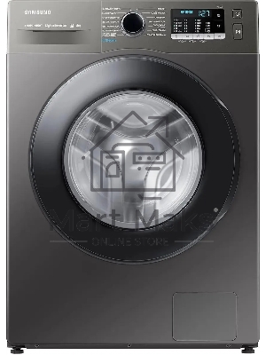 Стиральная машина Samsung WW80AGAS22AX/LD черный, загрузка фронтальная 8 кг, 1200 об/мин, класс: A