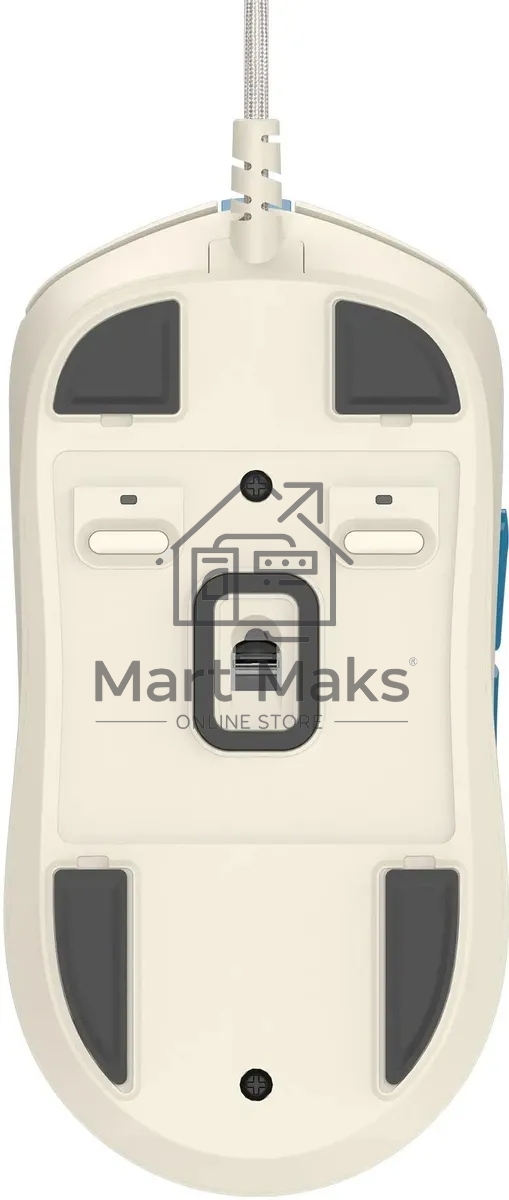 Мышь проводная A4Tech Bloody W72 Ultra Pixels Blue рисунок/бежевый/голубой, 20000 dpi, USB, кнопки - 7