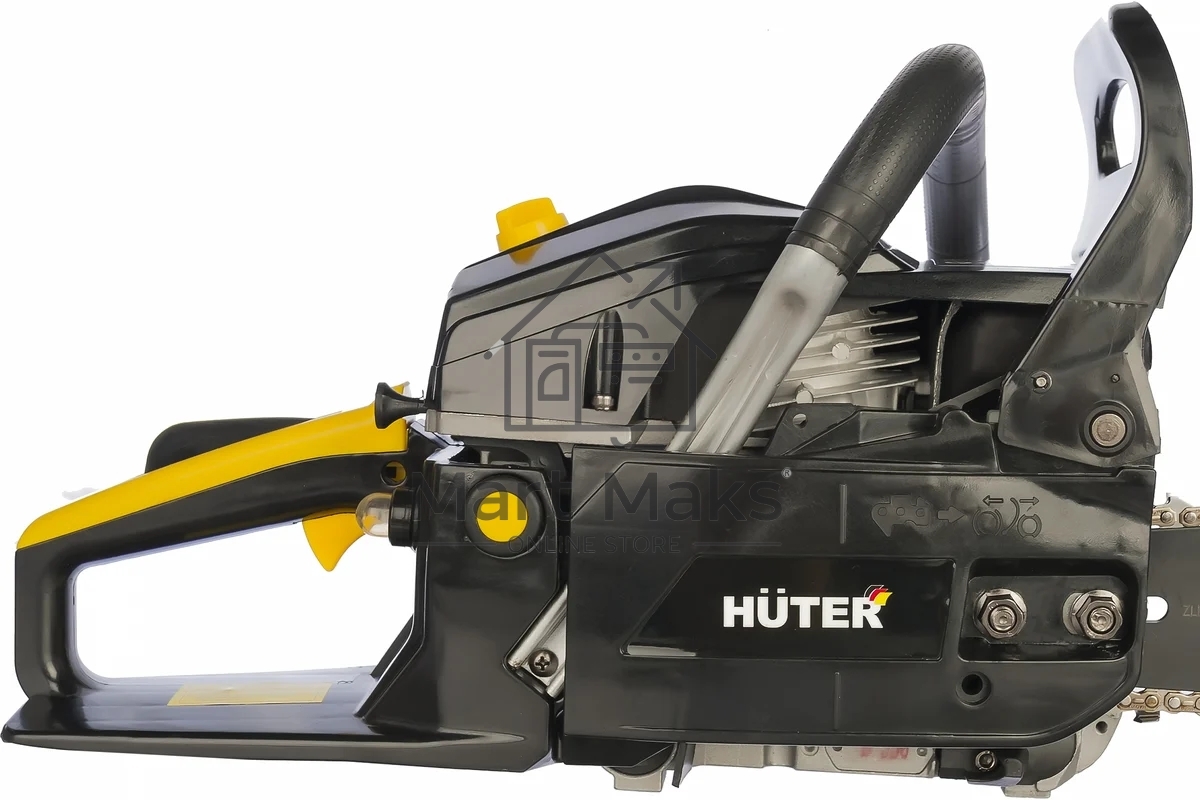 Бензопила Huter BS-52 70/6/32.4квт, 52 см3, бак 0,55 л, антивиб. система, шина 50см/20
