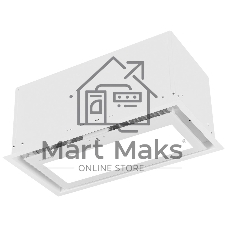 Вытяжка встраиваемая Maunfeld MZR 60 Lux белый, 60 см, 1250 куб. м/ч, 55 дБ