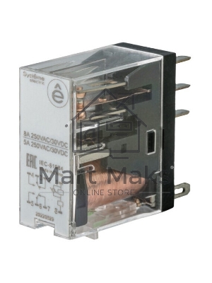 Реле 8A 2CO 230VAC
