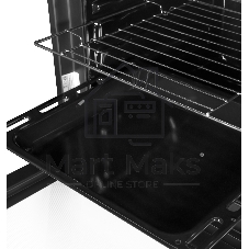 Духовой шкаф электрический встраиваемый LEX EDM 073 BL черный