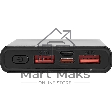 Портативный аккумулятор Digma DGPF10A 10000mAh QC3.0/PD3.0 22.5W 5A 2xUSB-A/USB-C черный