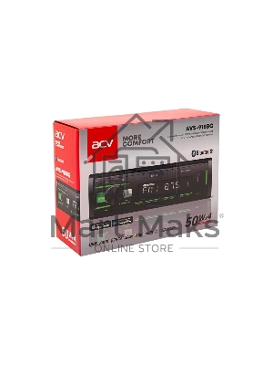 Автомагнитола ACV AVS-918BG 1DIN 4x50Вт