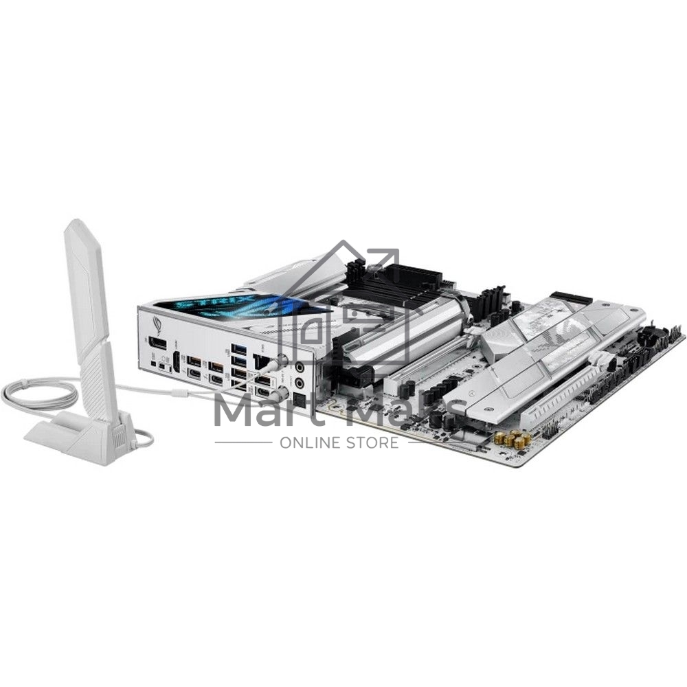Материнская плата ASUS ROG STRIX Z890-A GAMING WIFI, LGA 1851, Intel Z890, 4xDDR5, 4xSATA, 5xM.2, 1xPCIe 4.0 x16, 1xPCIe 5.0 x16, 1xHDMI, 1xDP, 1x 2.5Gb LAN, 2xUSB-A 3.2 Gen 1, 5xUSB-A 3.2 Gen 2, 1xUSB-C 3.2 Gen 2, 2xThunderbolt 4, 2x3.5 мм, 7.1, ATX