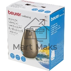 Увлажнитель воздуха Beurer LB37 золотистый (toffee), 20 м², 2 л, ультразвуковой, 2 режима интенсивности, ароматизация, ночной режим, автоотключение