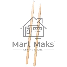 Барабанные палочки STAGG SHV5AN деревянные, American Hickory 5AN, материал орех, с нейлоновыми наконечниками, 2 шт., подобранная пара по весу, цвету и звучанию, размеры (в упаковке) 410х20х20 мм, вес (в упаковке) 0,1 кг