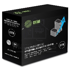 Картридж лазерный Cactus CS-CF237X-MPS черный (50000 стр.) для HP LJ M608n/M608dn/M609x/M631h/M631z/M632h