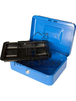 Ящик для денег Silwerhof 90x250x180 синий