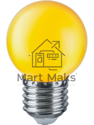 Лампа светодиодная Navigator NLL-G45-1-230-Y-E27 1 Вт шар E27 230В