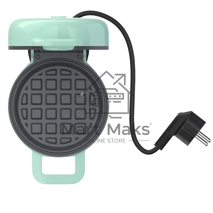 Вафельница для венских вафель MAXVI SM552P tiffany blue