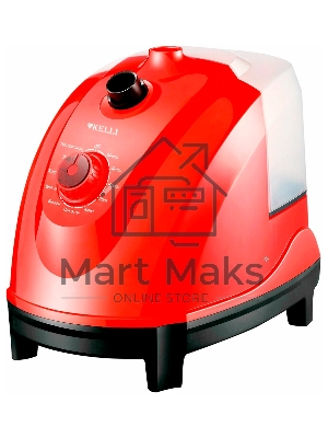 Отпариватель Kelli КL-821 красный, 2800 Вт, 90 г/мин, 2000 мл