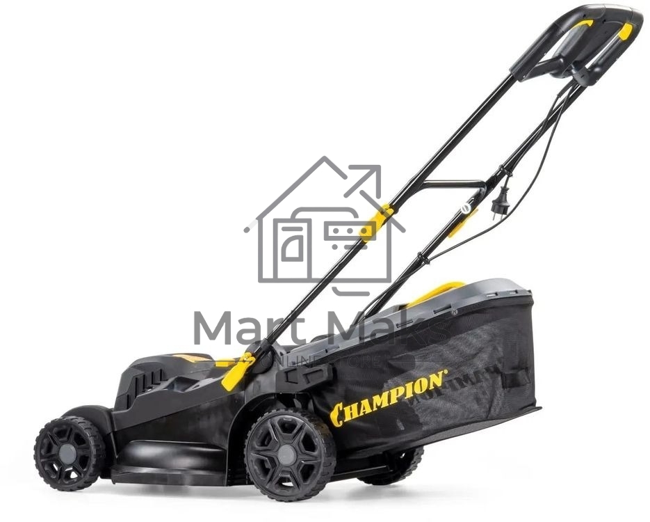 Газонокосилка электрическая Champion EM4419, от сети, 1900 Вт