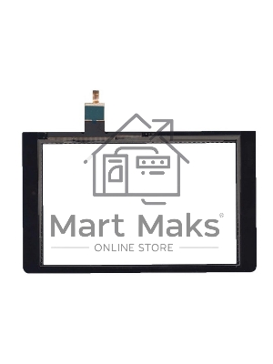 Сенсорное стекло (тачскрин) для Lenovo Yoga Tablet 8 3 YT3-850F. черное