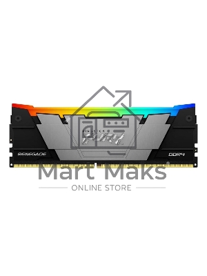 Оперативная память Kingston Fury Beast, DDR4, 32Gb (1x32Gb), 3600MHz, CL18, DIMM, с радиатором, RGB, черный