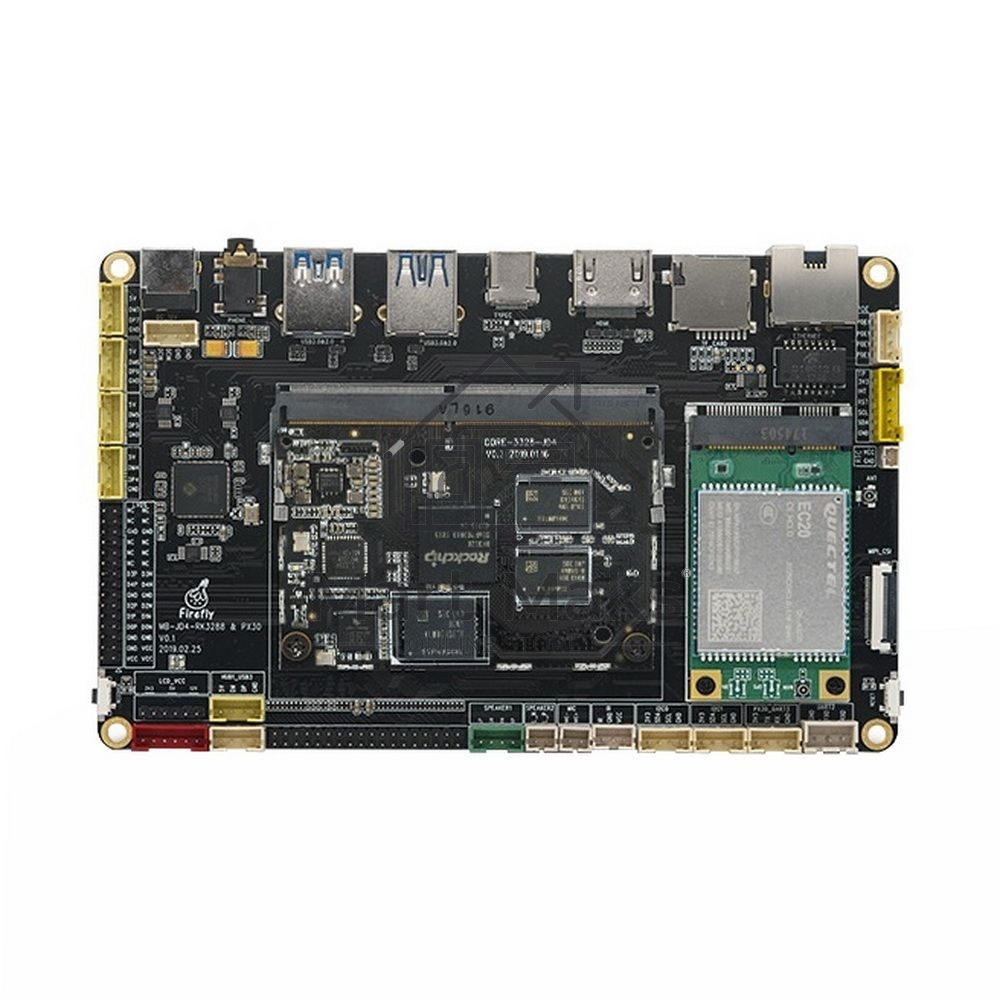 Одноплатный компьютер Firefly AIO-3328JD4 1G / 8G, Core-3328-JD4 soldered with his backplane