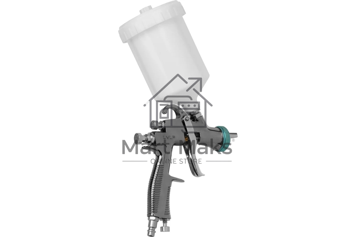 Краскопульт пневматический STELS ag 950 lvlp 57367профессиональный гравитационный