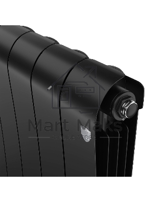 Радиатор биметаллический Royal Thermo Infinity 500 Noir Sable VR80 - 8 секц.
