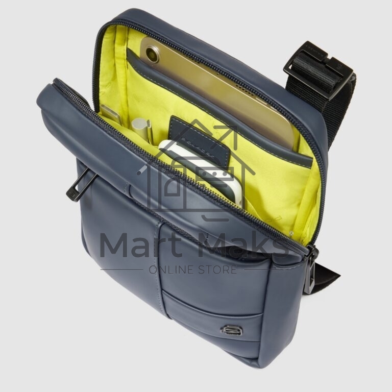 Сумка мужская Piquadro Wollem CA3084W129W/BLU, синий, полиуретан