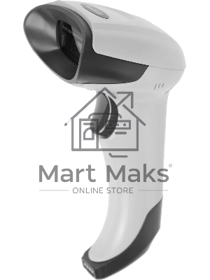 Сканер штрих-кода ручной Mertech CL-2310 BLE Dongle P2D (4560) 1D/2D имидж, беспроводной, 100 скан/сек, USB-HID; USB-COM - эмуляция; Bluetooth - BLE 5.0, белый