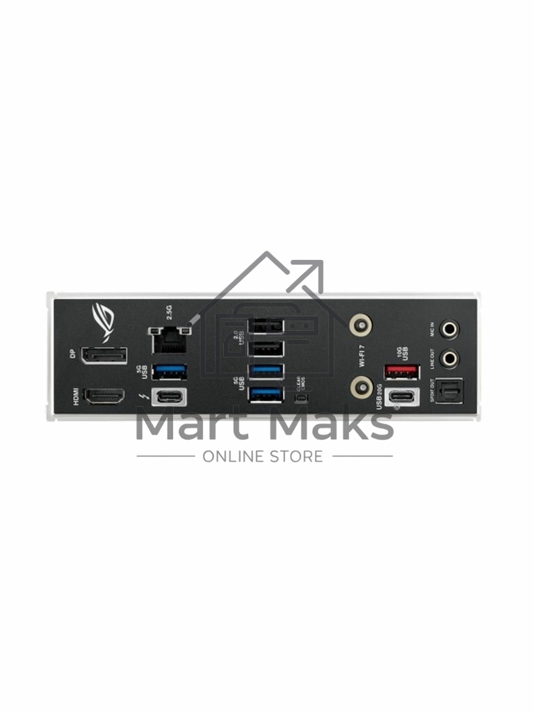 Материнская плата ASUS ROG STRIX B860-I GAMING WIFI, LGA1851, Intel B860, 2xDDR5, 4xSATA, 2xM.2, 1xPCIe 5.0 x16, 1xDP, 1xHDMI, 1xThunderbolt 4, 1x2.5Gb LAN, Wi-Fi 7, 2xUSB 2.0, 3xUSB 3.2 Gen 1, 1xUSB 3.2 Gen 2, 1xUSB 3.2 Gen 2x2, 1xUSB-C, 1xS/PDIF, 2x3.5 