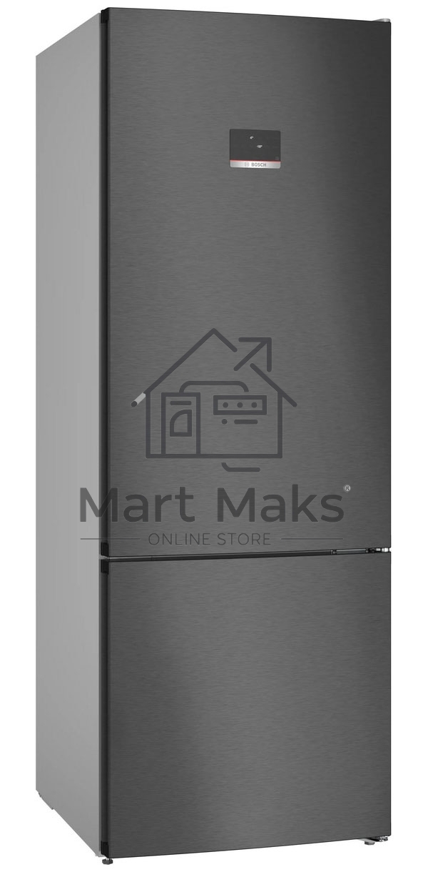 Холодильник Bosch KGN56CX30U нержавеющая сталь двухкамерный 400/105л морозилка снизу, No Frost