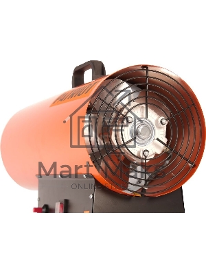 Калорифер газовый PATRIOT GS 50, 50 кВт, 872 мᵌ/ч, пьезо поджиг, редуктор, шланг., шт