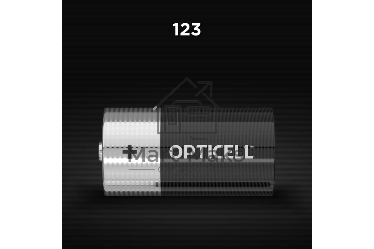 Батарея Opticell Specialty 123 (1шт) блистер